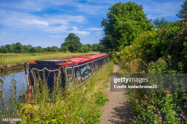 Grand Union Canal at Hatton Locks Warwickshire England UK (1437248896 ...