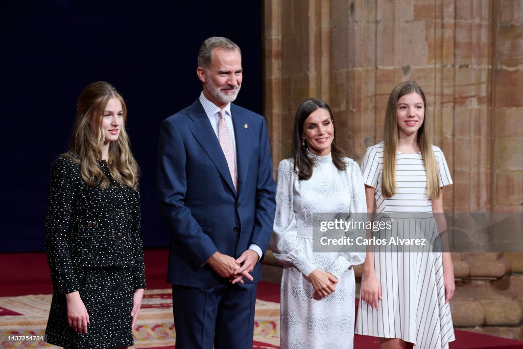 "Princess Of Asturias" Awards 2022 - Winners Audiences