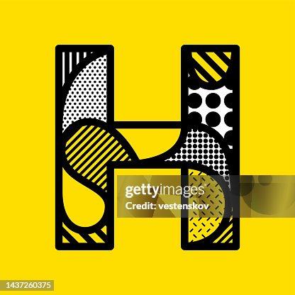Pop Art Style Alphabets Vector graphics Pop Art Style Alphabets Vector graphics