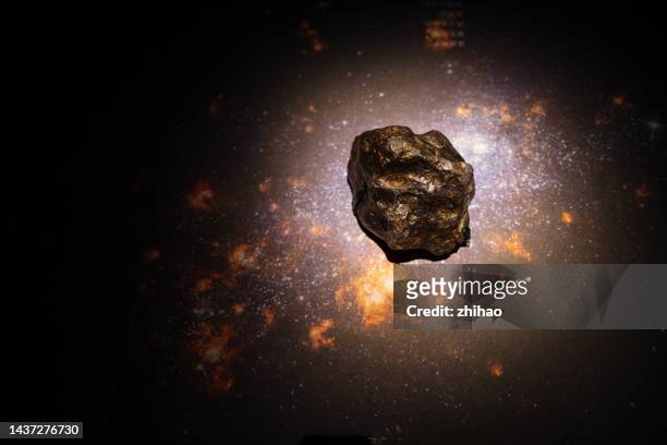 meteorite - meteor stockfoto's en -beelden