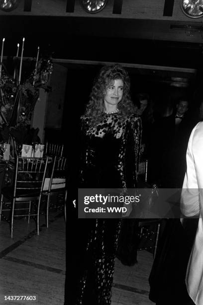 Diandra Luker attends an event at Lincoln Center in New York City on November 18, 1986.