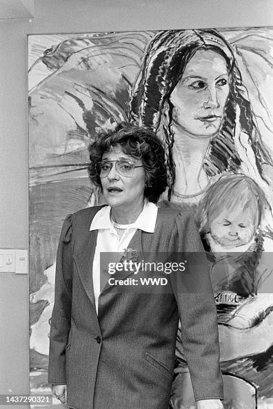 Biographer Barbara Seaman, promoting her book