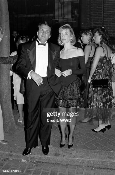 Fabian Forte and Kate Forte attend an event at Ford's Theatre in Washington, D.C., on June 24, 1988.