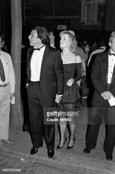 Fabian Forte and Kate Forte attend an event at Ford's Theatre in Washington, D.C., on June 24, 1988.