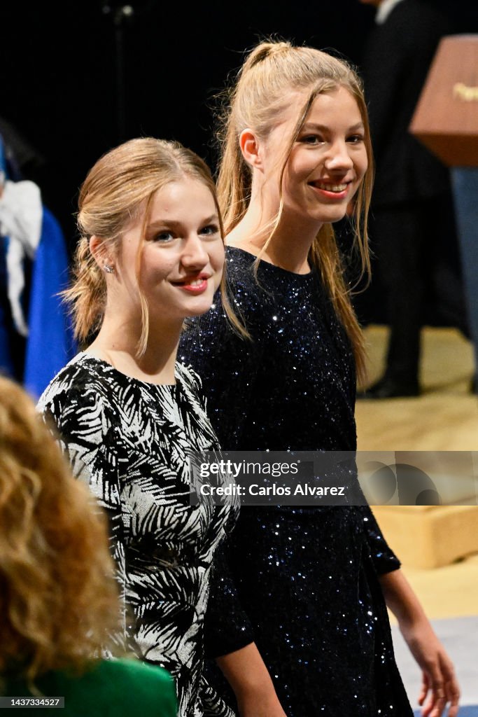"Princesa De Asturias" Awards 2022 - Ceremony