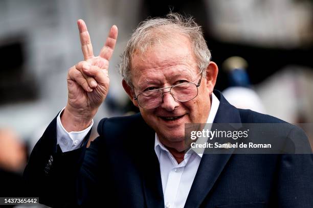 Adam Michnik arrives at the "Princesa de Asturias" Awards 2022 at Teatro Campoamor on October 28, 2022 in Asturias, Spain.