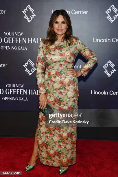 Mariska Hargitay attends as Lincoln Center and New York Philharmonic celebrate the opening of new David Geffen Hall with second Gala Concert and...