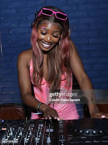 Henrie Kwushueattends Maya Jama's Annual Halloween Party Presented by