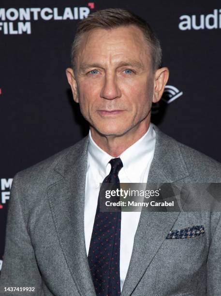 Daniel Craig attends the Montclair Film Festival as Daniel Craig is honored with with the 2022 Tribute Award at New Jersey Performing Arts Center on...