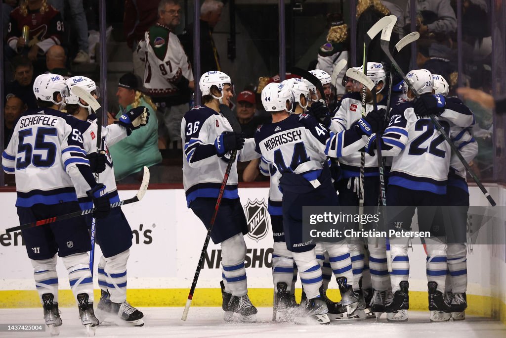 Winnipeg Jets v Arizona Coyotes