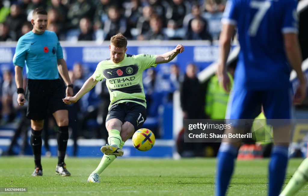 Leicester City v Manchester City - Premier League