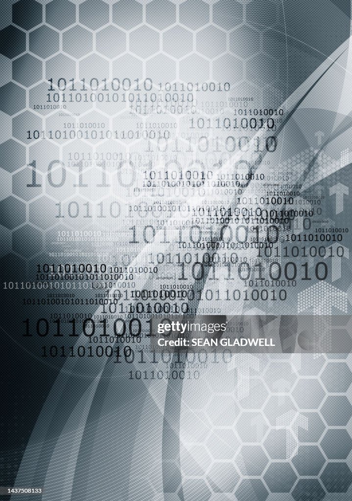 Computer Code On Paper Grapic Binary Code Graphic Backdrop High-Res Stock Photo - Getty Images