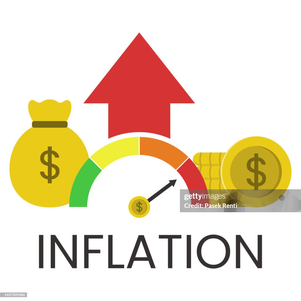 Break Inflation Graphics Illustration Vector Graphic Of Inflation Financial Crisis High-Res ...