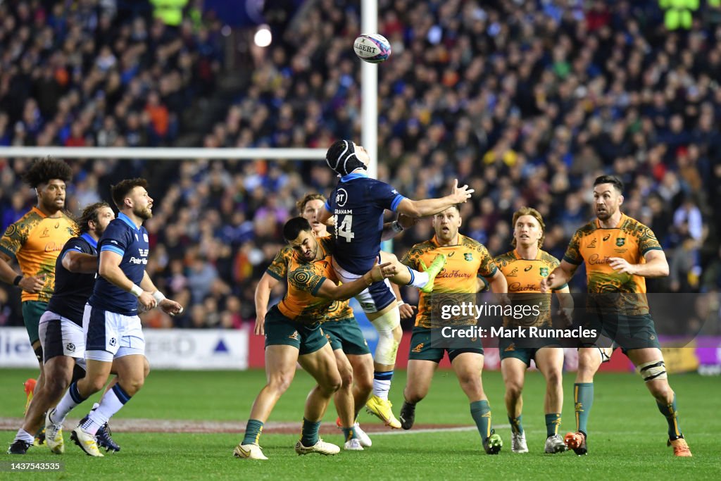 Scotland v Australia - 2022 Autumn International