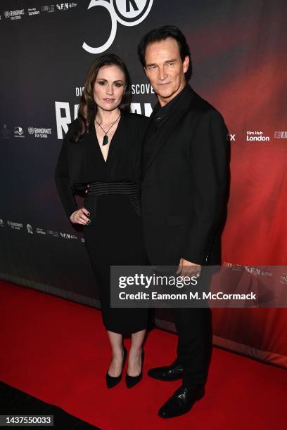 Anna Paquin and Stephen Moyer attends the world premiere of 'A Bit Of Light' at the Curzon, Soho in London, England