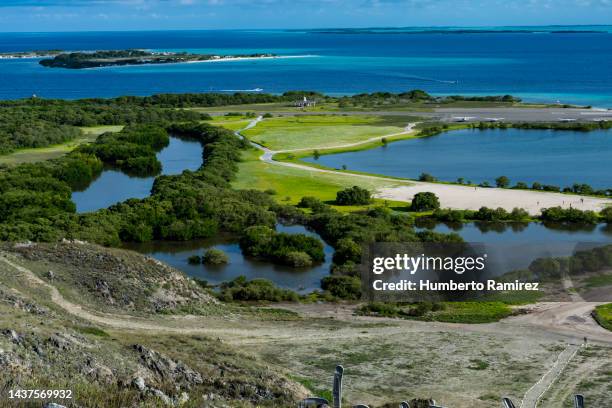 archipelago los roques. - los roques stock pictures, royalty-free photos & images