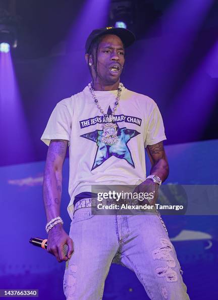 Travis Scott performs at E11EVEN on October 30, 2022 in Miami, News Photo - Getty Images