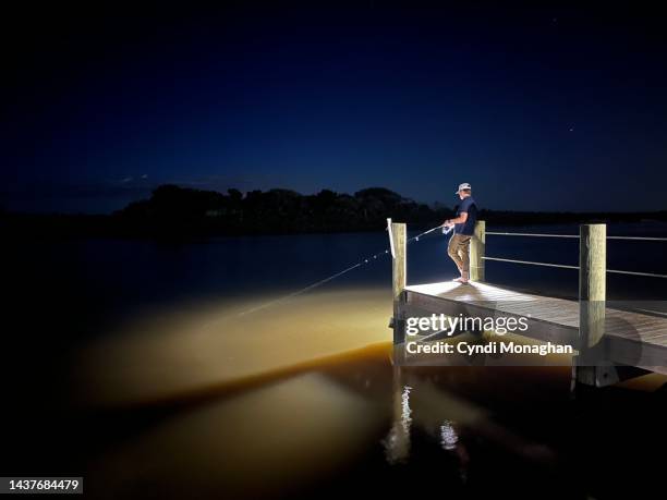 7,590 Night Fishing Stock Photos, High-Res Pictures, and Images