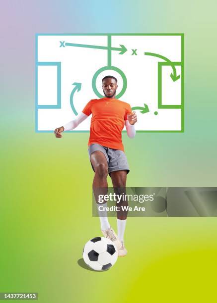 strategy - draaiboek sportevenement stockfoto's en -beelden