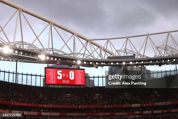 Score In Football Scoreboard Premier League Photos and Premium High Res Pictures - Getty ...