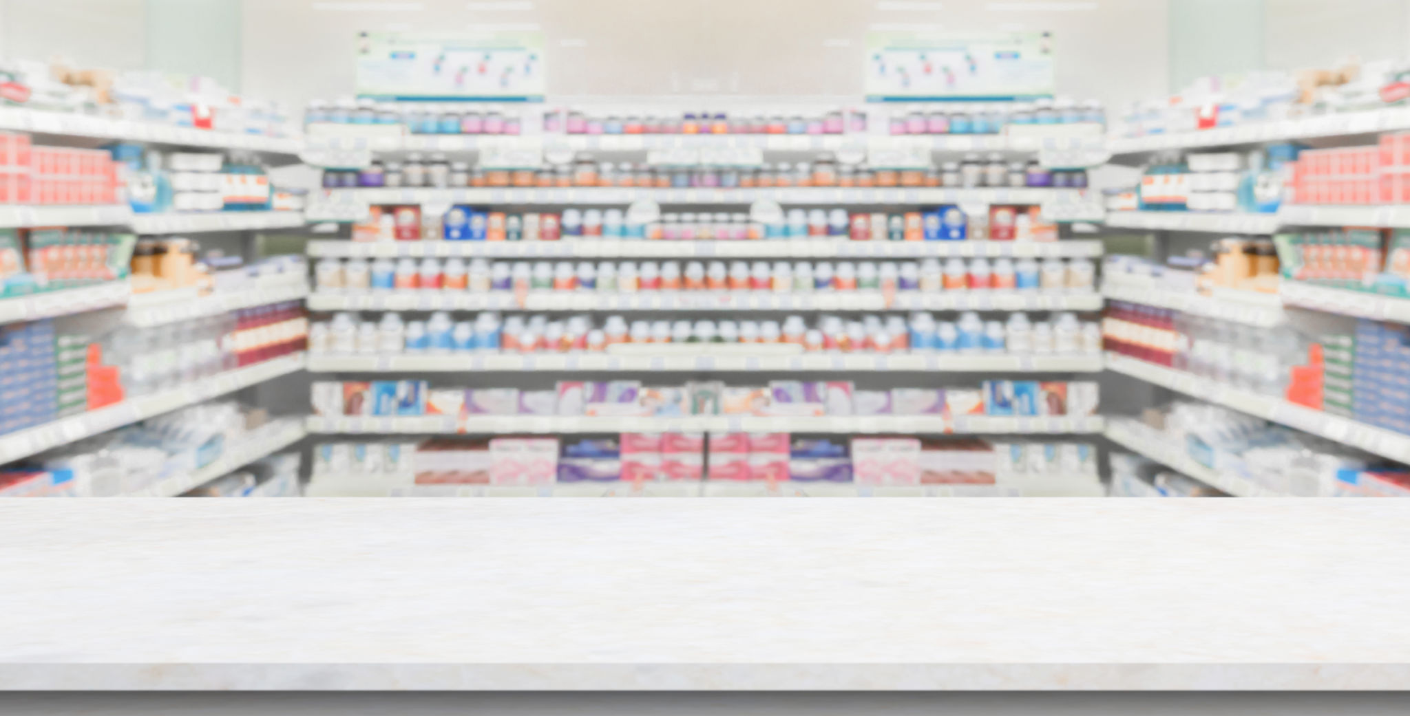 pharmacy counter