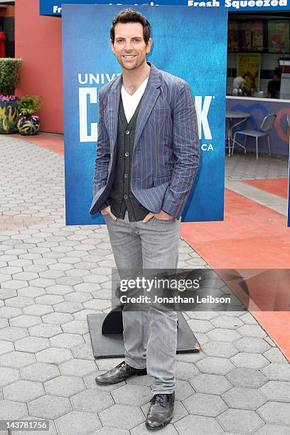 Chris Mann attends NBC's "The Voice" Final 4 Artists Concert at 5 Towers Outdoor Concert Arena on May 3, 2012 in Universal City, California.