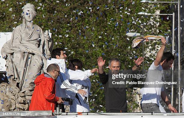 Real Madrid Celebrate Winning La Liga, News Photo