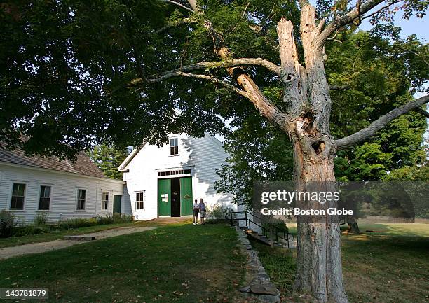 Bill Gleed Right The Manager Of The Frost Farm Historic Site Often bill-gleed-right-the-manager-of-the-frost-farm-historic-site-often