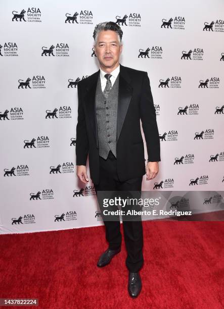 Russell Wongattends the Asia Society Of Southern California's U.S. Asia Entertainment Summit at Skirball Cultural Center on October 30, 2022 in Los...
