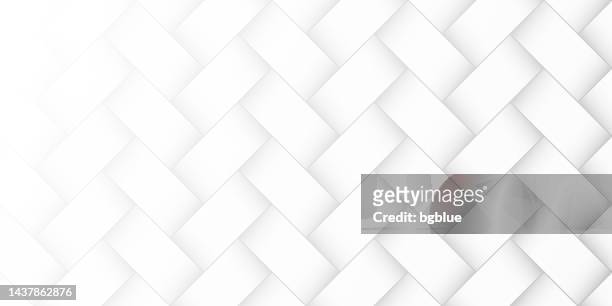 abstract white background - geometric texture - basket weaving stock illustrations