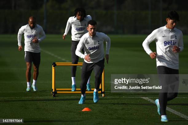 Ivan Perisic of Tottenham Hotspur during a Tottenham Hotspur Training Session at Tottenham Hotspur Training Centre on October 31, 2022 in Enfield,...