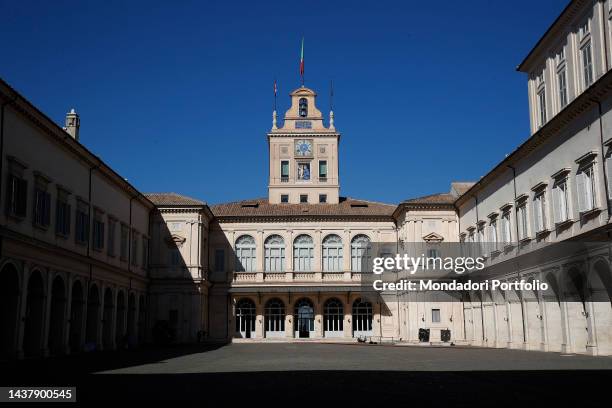 Courtyard Honour of Quirinal Palace. Rome , October 20th, 2022