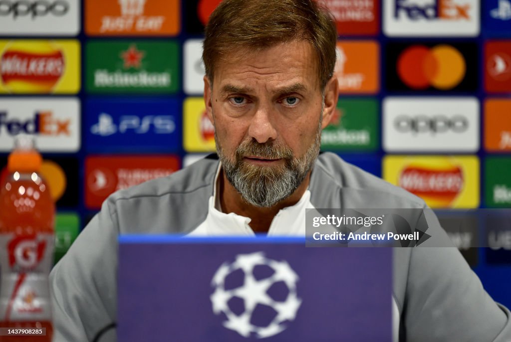 Liverpool Press Conference - UEFA Champions League