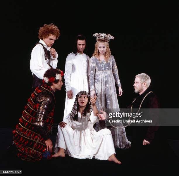 Die Jungfrau von Orleans, Theaterstück nach Friedrich Schiller, Fernsehfilm, Deutschland 1974, Regie: Heribert Wenk, Darsteller: Manfred Meihoefer,...