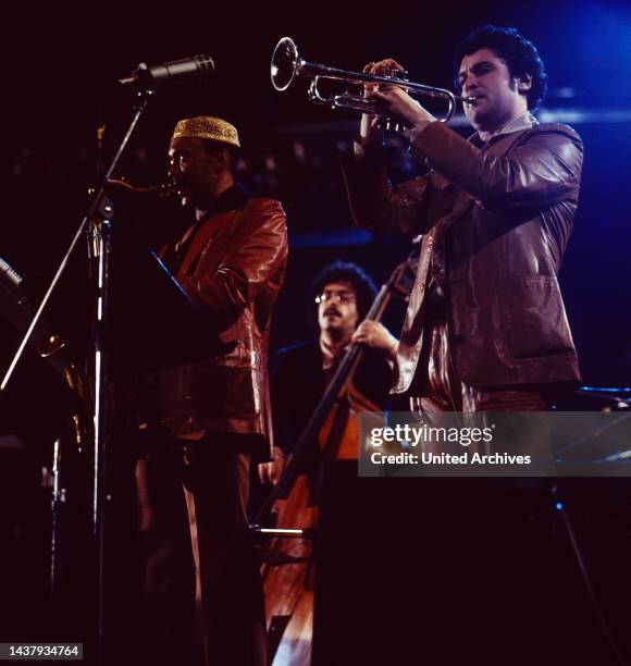 Jazz Fest Berlin, Philharmonie, Deutschland The Original Charles Mingus Workshop Ensemble feat Eddie Gomez, im Bild: George Adams, amerikanischer...