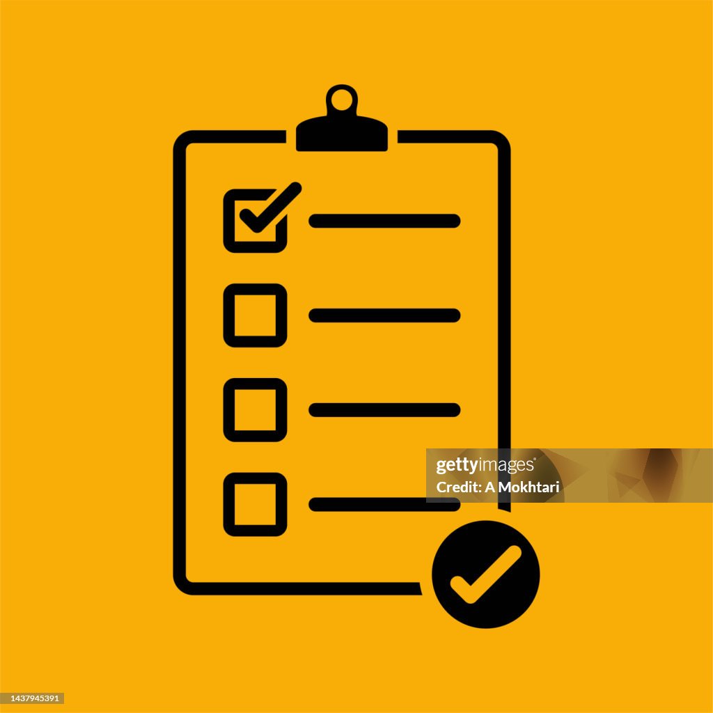 Document icon with checkbox.