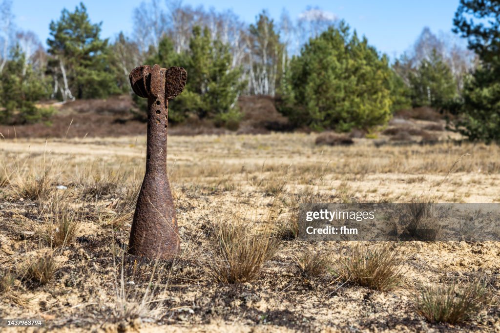 Rusty grenade