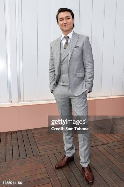Tim Kano during 2022 Melbourne Cup Day at Flemington Racecourse on November 1, 2022 in Melbourne, Australia.
