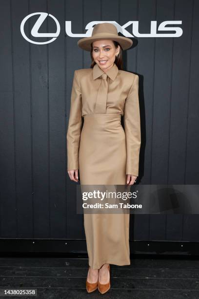 Rosalia Russian during 2022 Melbourne Cup Day at Flemington Racecourse on November 1, 2022 in Melbourne, Australia.