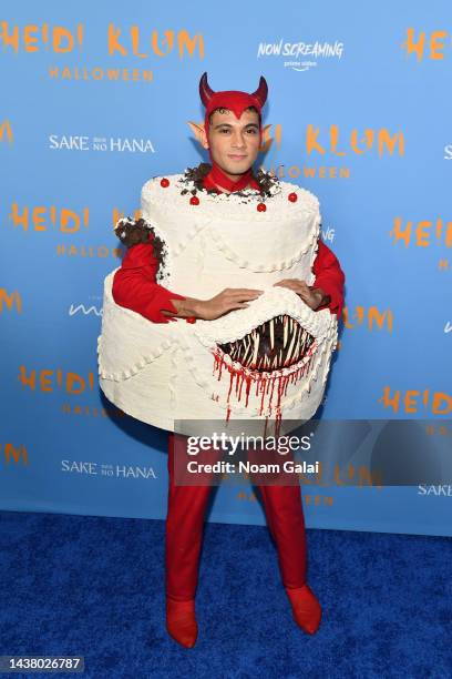 Nikk Alcaraz attends Heidi Klum's 21st Annual Halloween Party presented by Now Screaming x Prime Video and Baileys Irish Cream Liqueur at Sake No...