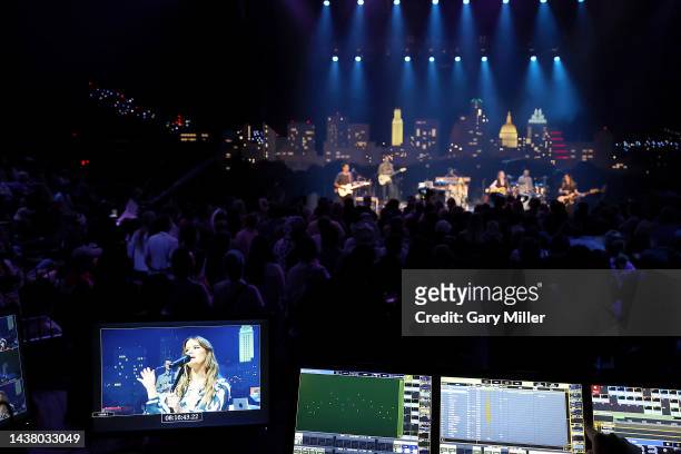 Maren Morris performs in concert during an "Austin City Limits" taping at ACL Live on October 31, 2022 in Austin, Texas.