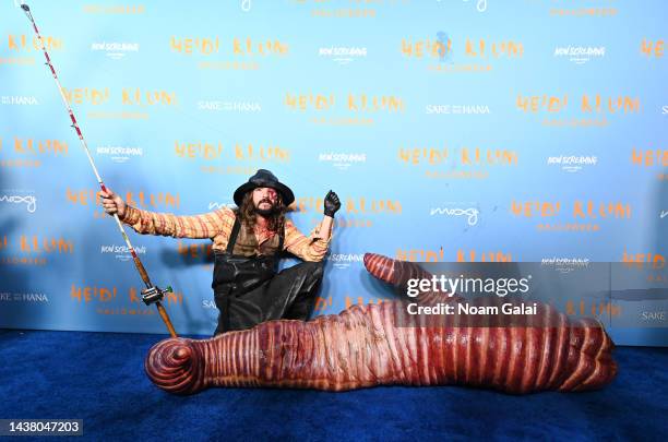 Tom Kaulitz and Heidi Klum attend Heidi Klum's 21st Annual Halloween Party presented by Now Screaming x Prime Video and Baileys Irish Cream Liqueur...