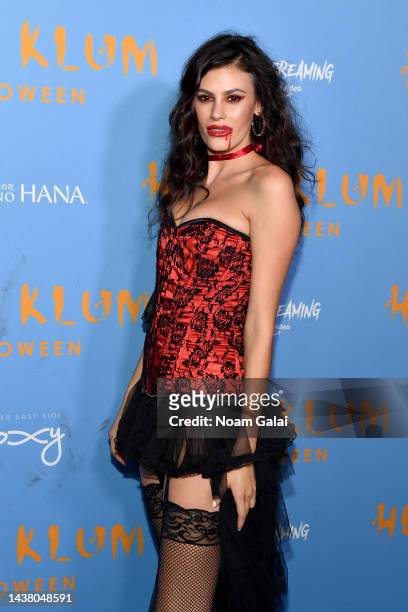 Alisar Ailabouni attends Heidi Klum's 21st Annual Halloween Party presented by Now Screaming x Prime Video and Baileys Irish Cream Liqueur at Sake No...