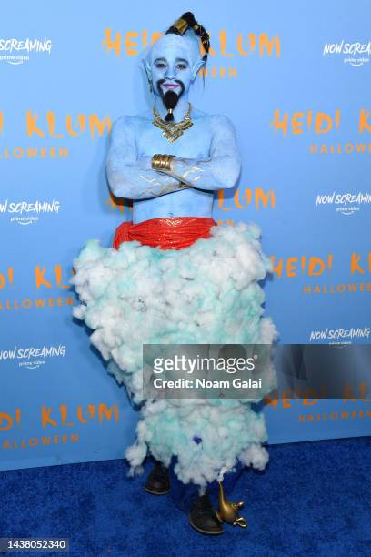 Devin Way attends Heidi Klum's 21st Annual Halloween Party presented by Now Screaming x Prime Video and Baileys Irish Cream Liqueur at Sake No Hana...
