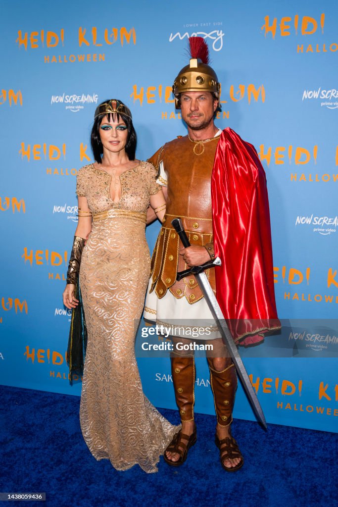 Heather Graham and John de Neufville attend Heidi Klum's 21st Annual