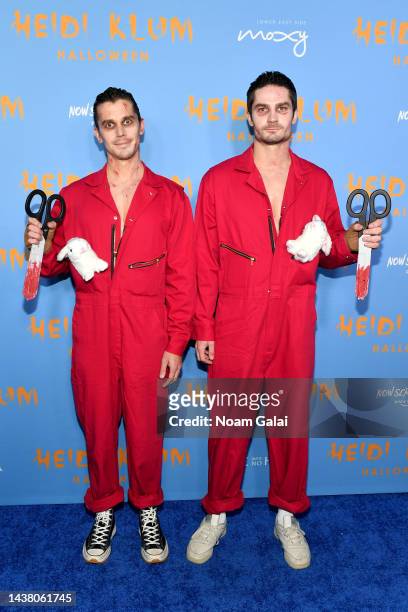 Antoni Porowski and guest attend Heidi Klum's 21st Annual Halloween Party presented by Now Screaming x Prime Video and Baileys Irish Cream Liqueur at...