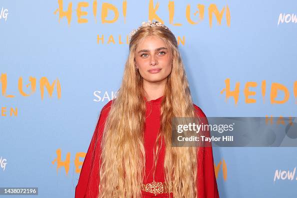 Taylor Hill attends Heidi Klum's 2022 Hallowe'en Party at Sake No