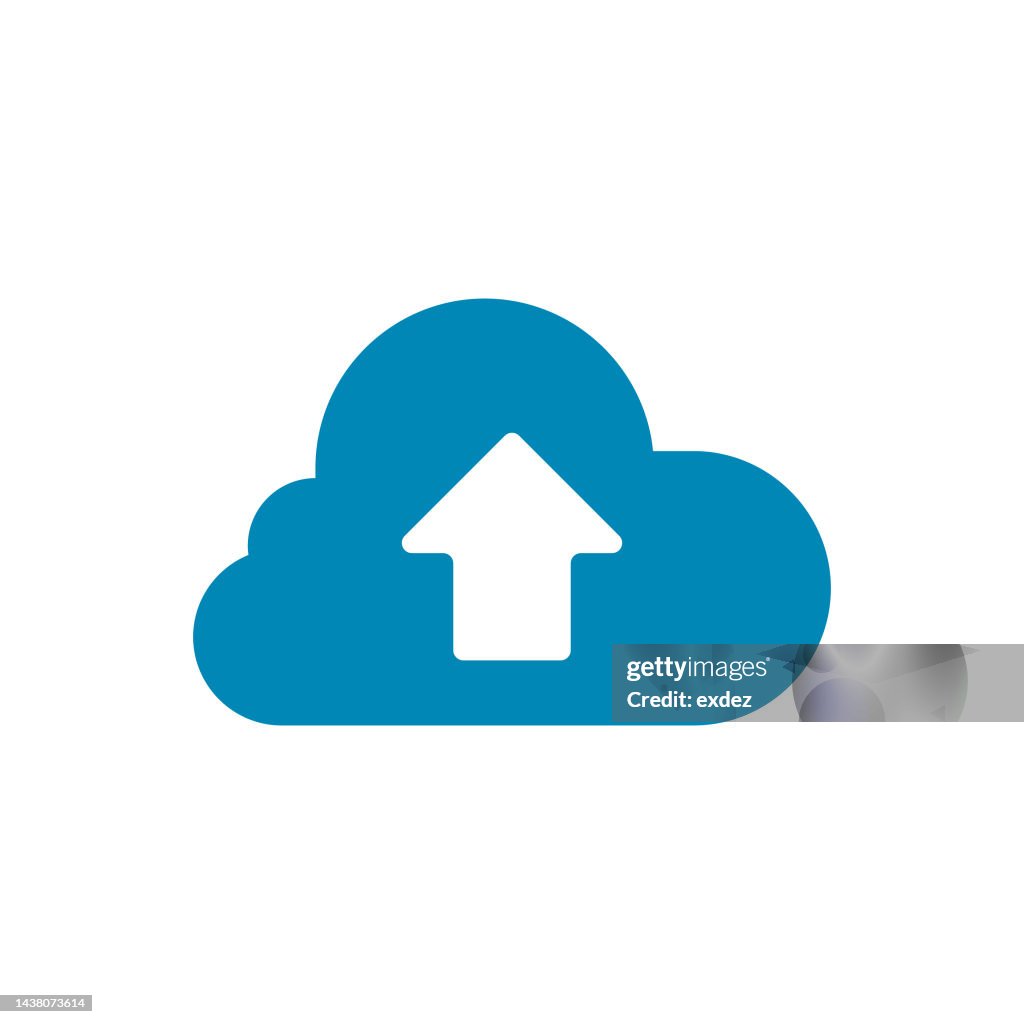 Cloud upload icon