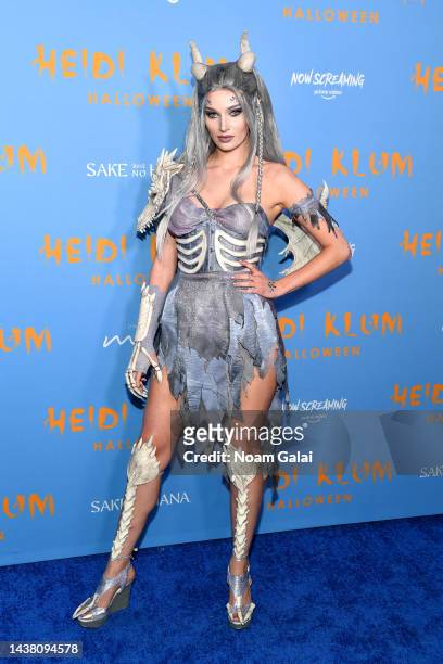 Alyson Tabbitha attends Heidi Klum's 21st Annual Halloween Party presented by Now Screaming x Prime Video and Baileys Irish Cream Liqueur at Sake No...