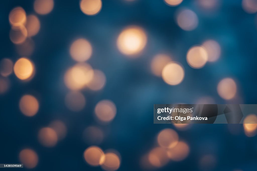 Christmas festive bokeh background.